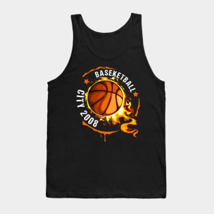 Graphic Basketball Name City Classic Styles Tank Top